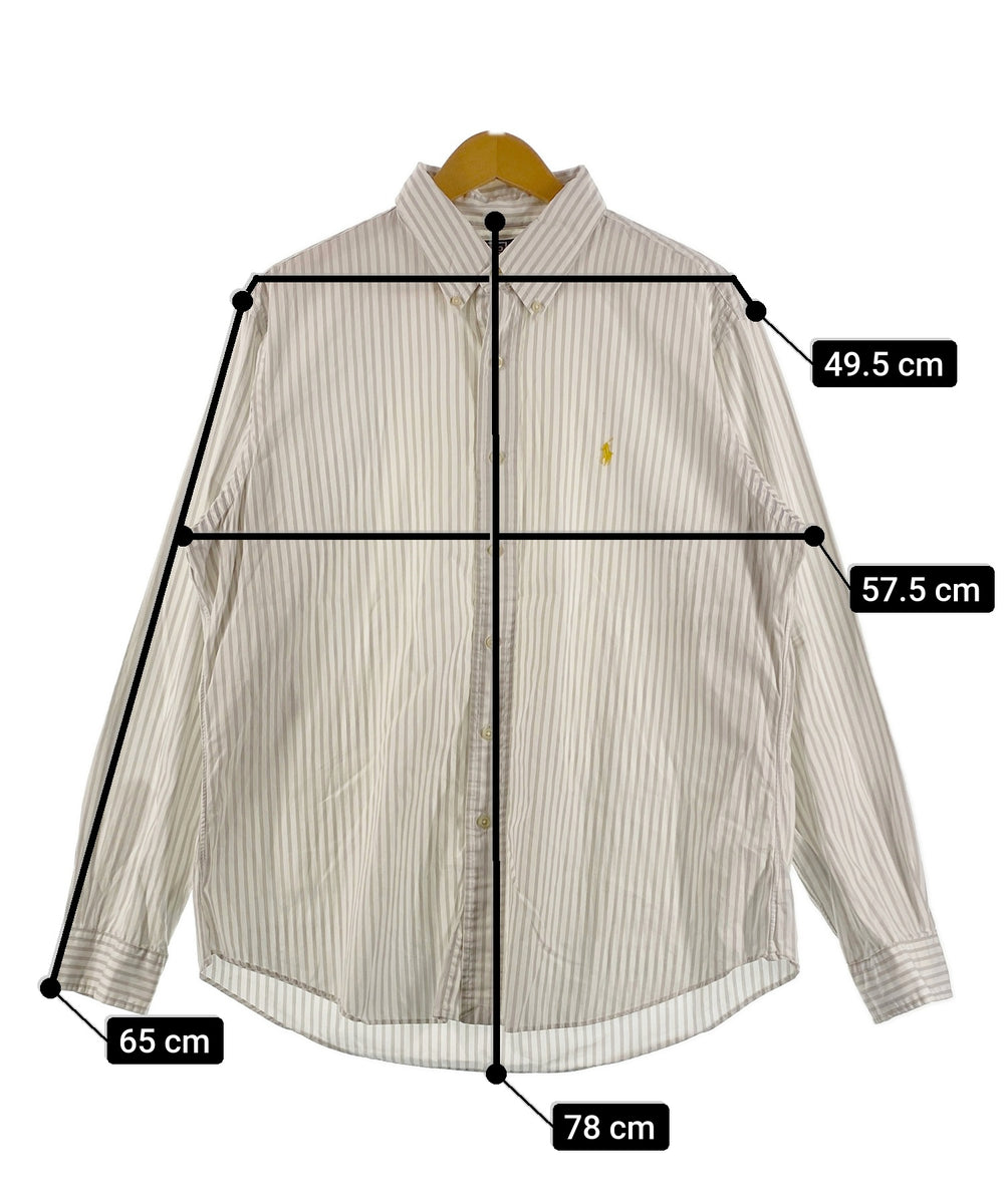 Ralph Laurenストライプブランドシャツ