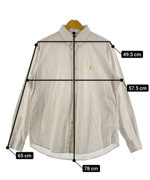Ralph Laurenストライプブランドシャツ