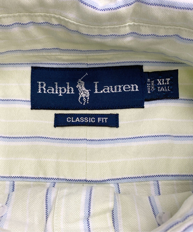 Ralph Laurenストライプブランドシャツ