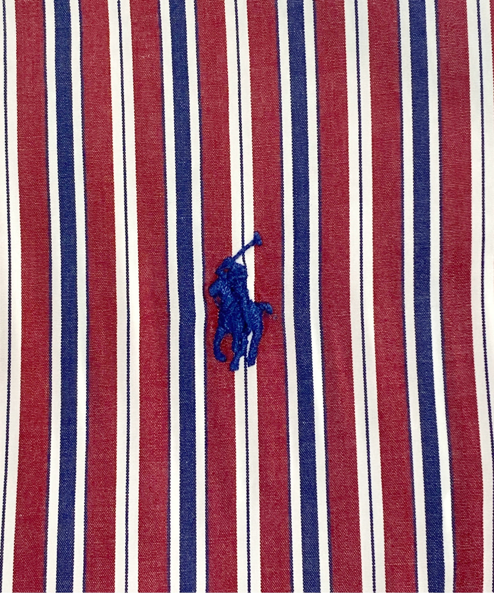 Ralph Laurenストライプブランドシャツ