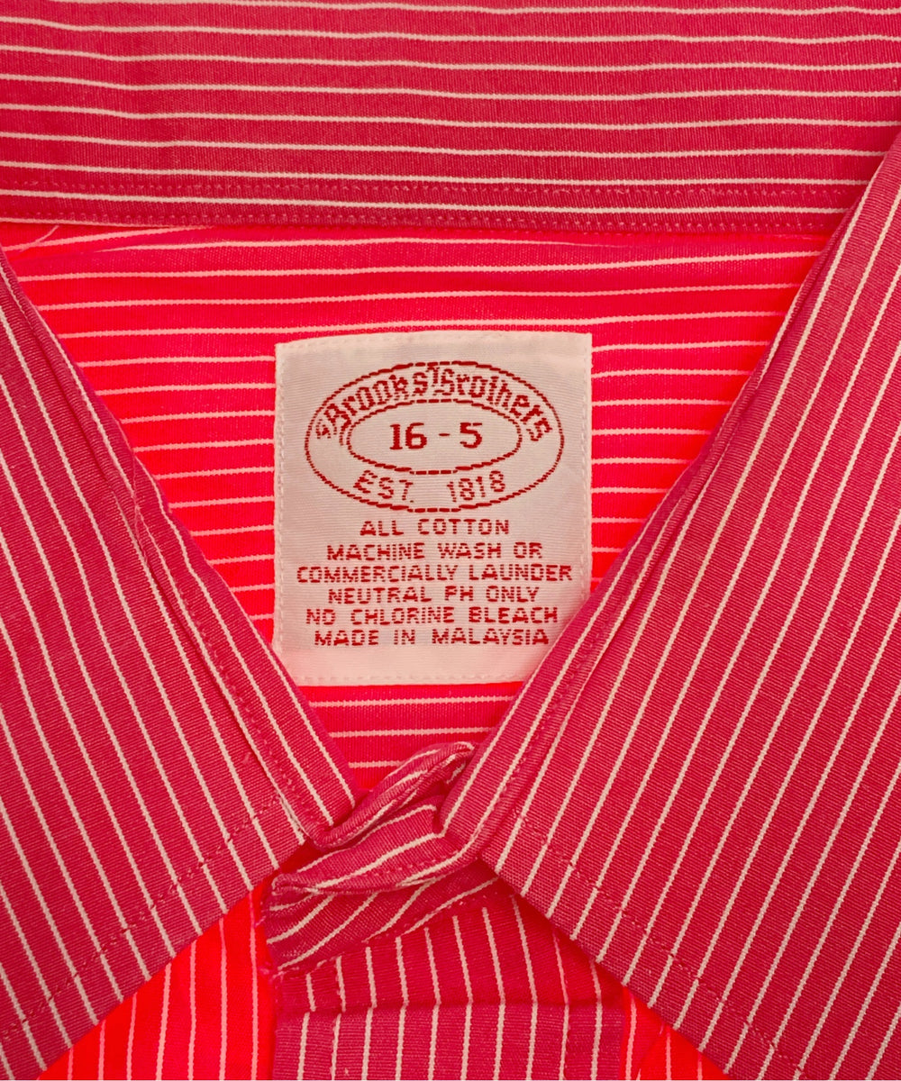 Brooks Brothersストライプブランドシャツ