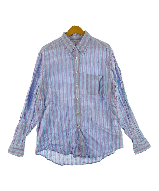 Brooks Brothersストライプブランドシャツ