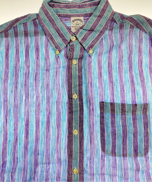 Brooks Brothersストライプブランドシャツ