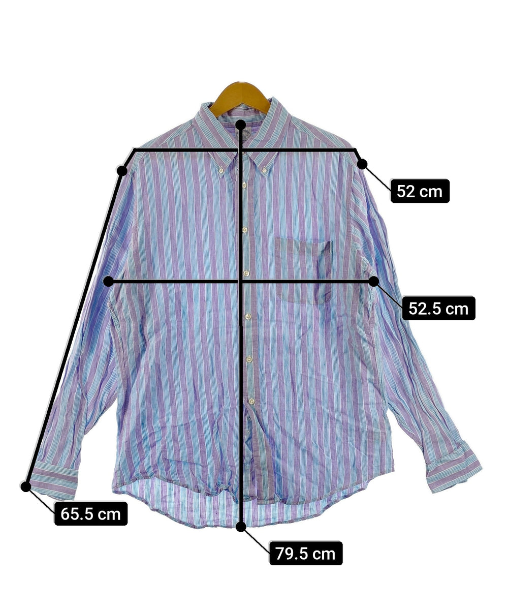 Brooks Brothersストライプブランドシャツ