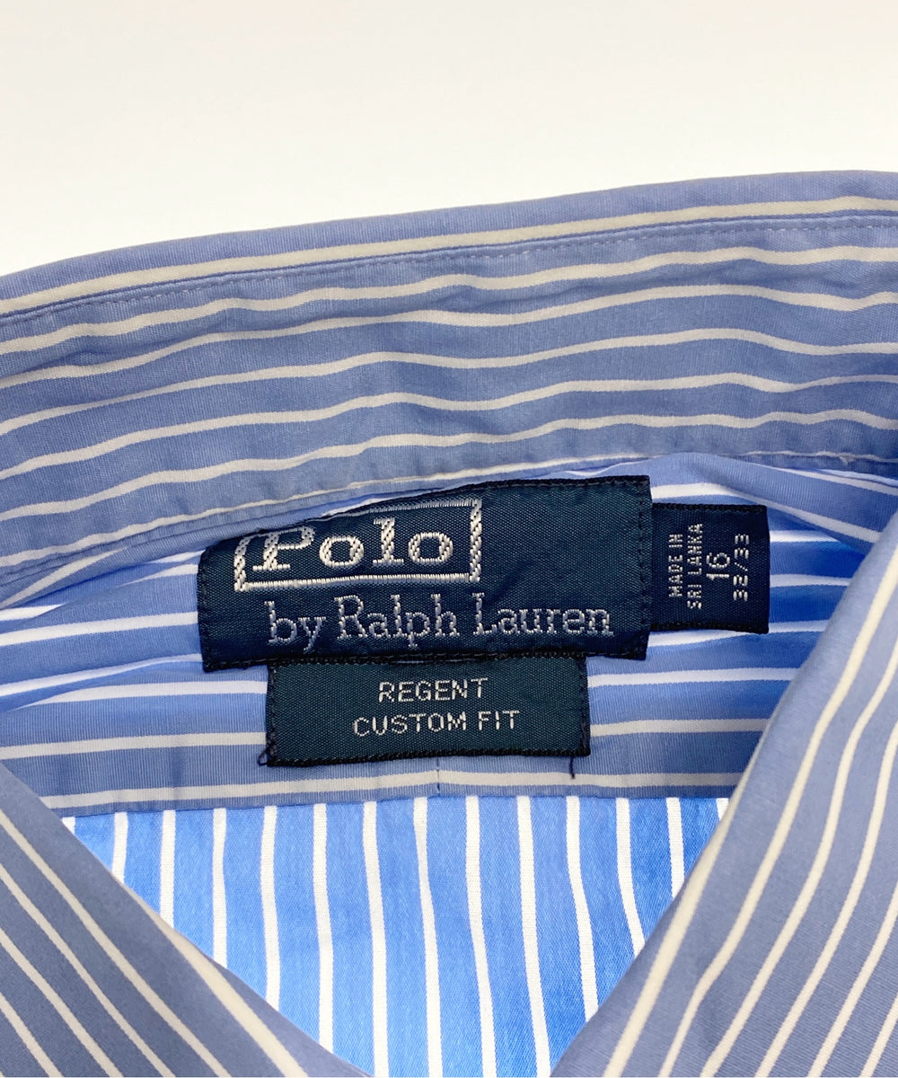Ralph Laurenストライプブランドシャツ
