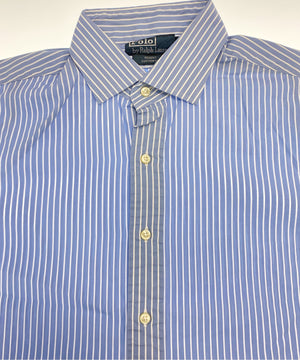 Ralph Laurenストライプブランドシャツ