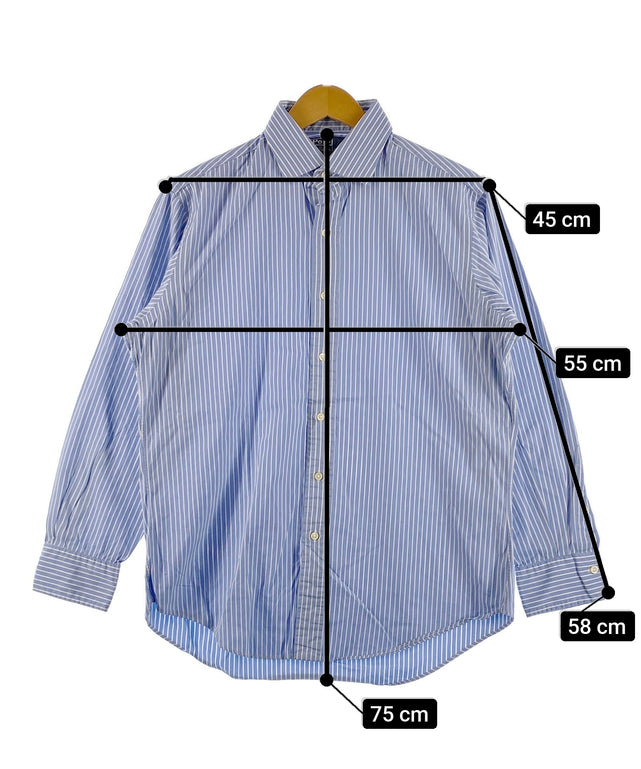 Ralph Laurenストライプブランドシャツ