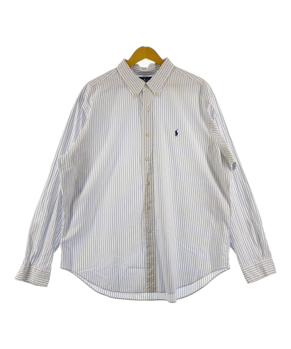 Ralph Laurenストライプブランドシャツ