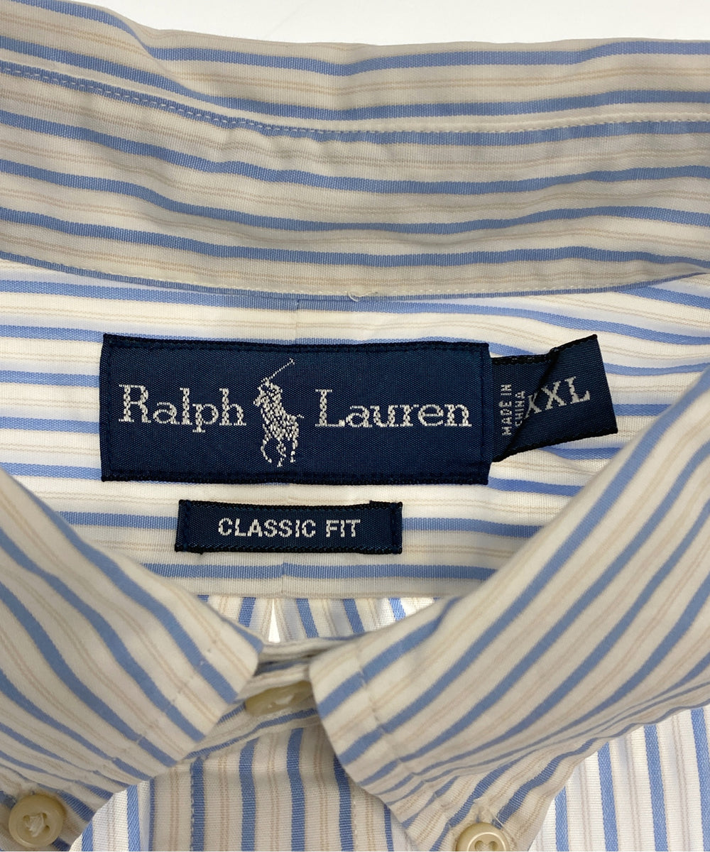 Ralph Laurenストライプブランドシャツ