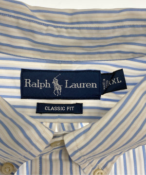 Ralph Laurenストライプブランドシャツ