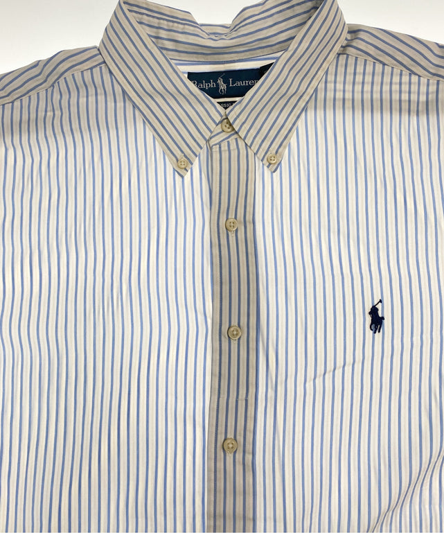 Ralph Laurenストライプブランドシャツ