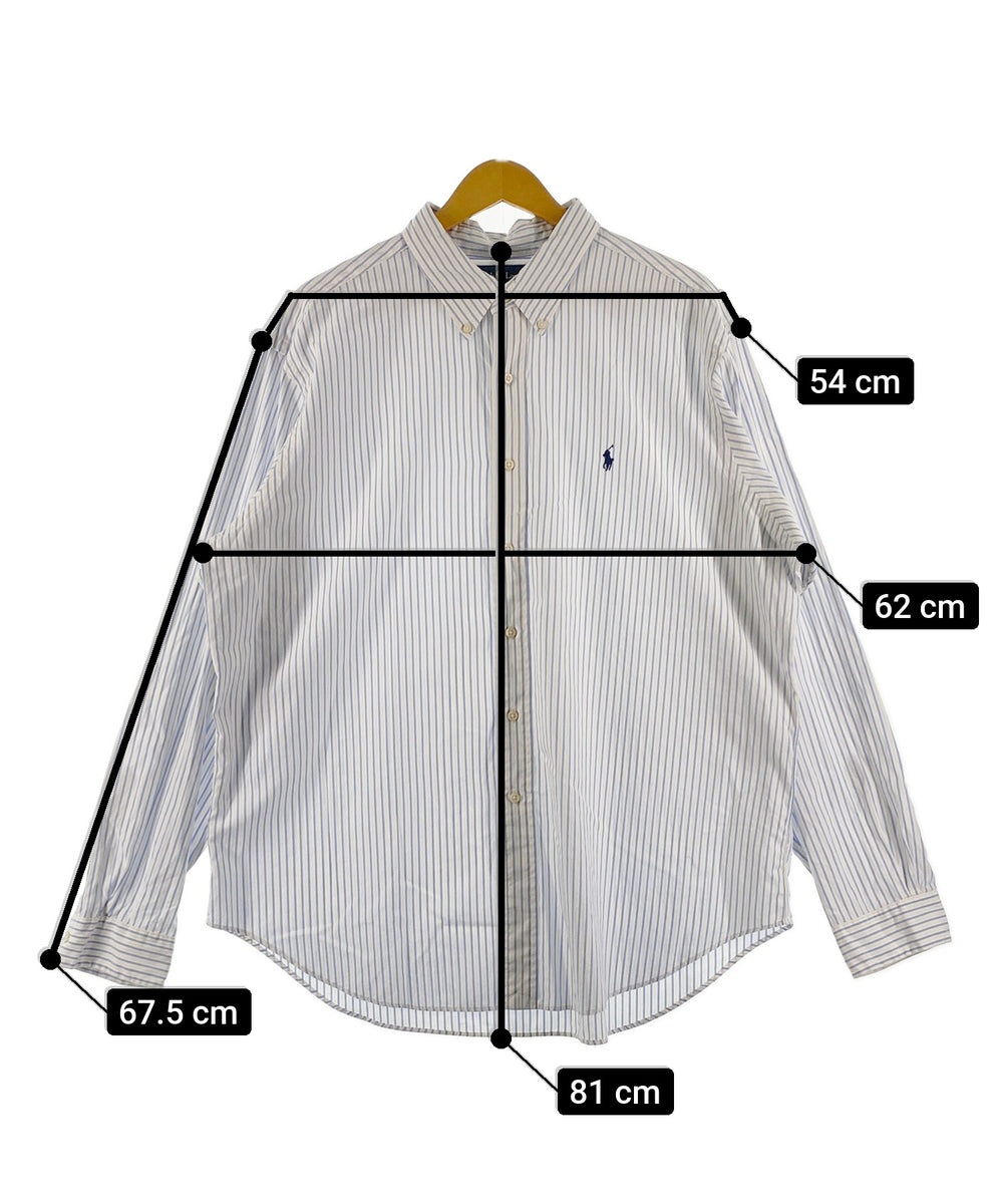 Ralph Laurenストライプブランドシャツ