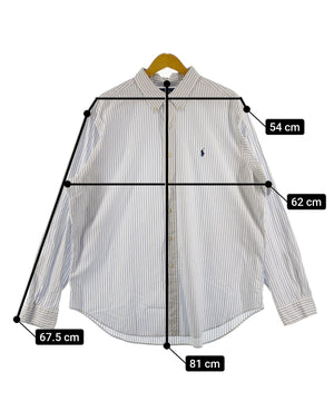 Ralph Laurenストライプブランドシャツ