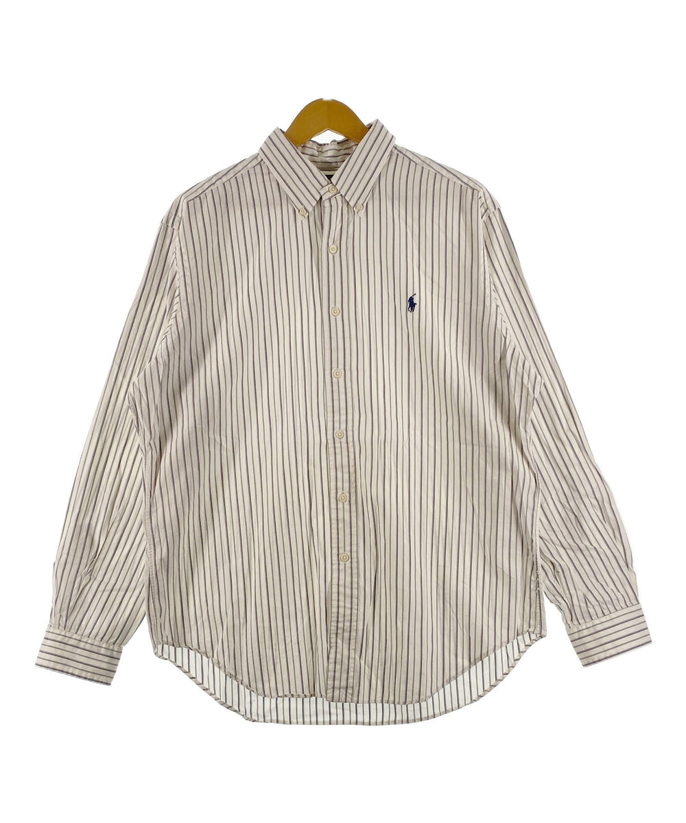 Ralph Laurenストライプブランドシャツ