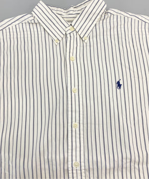 Ralph Laurenストライプブランドシャツ