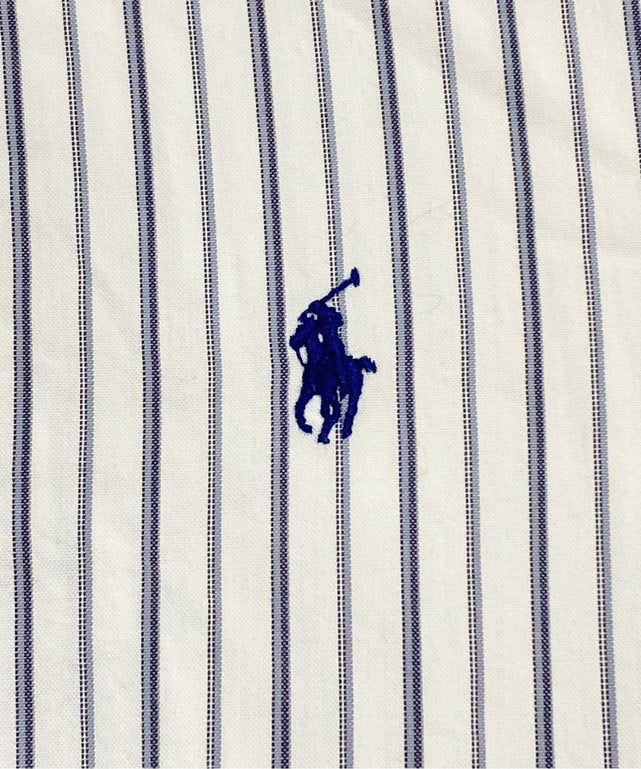 Ralph Laurenストライプブランドシャツ