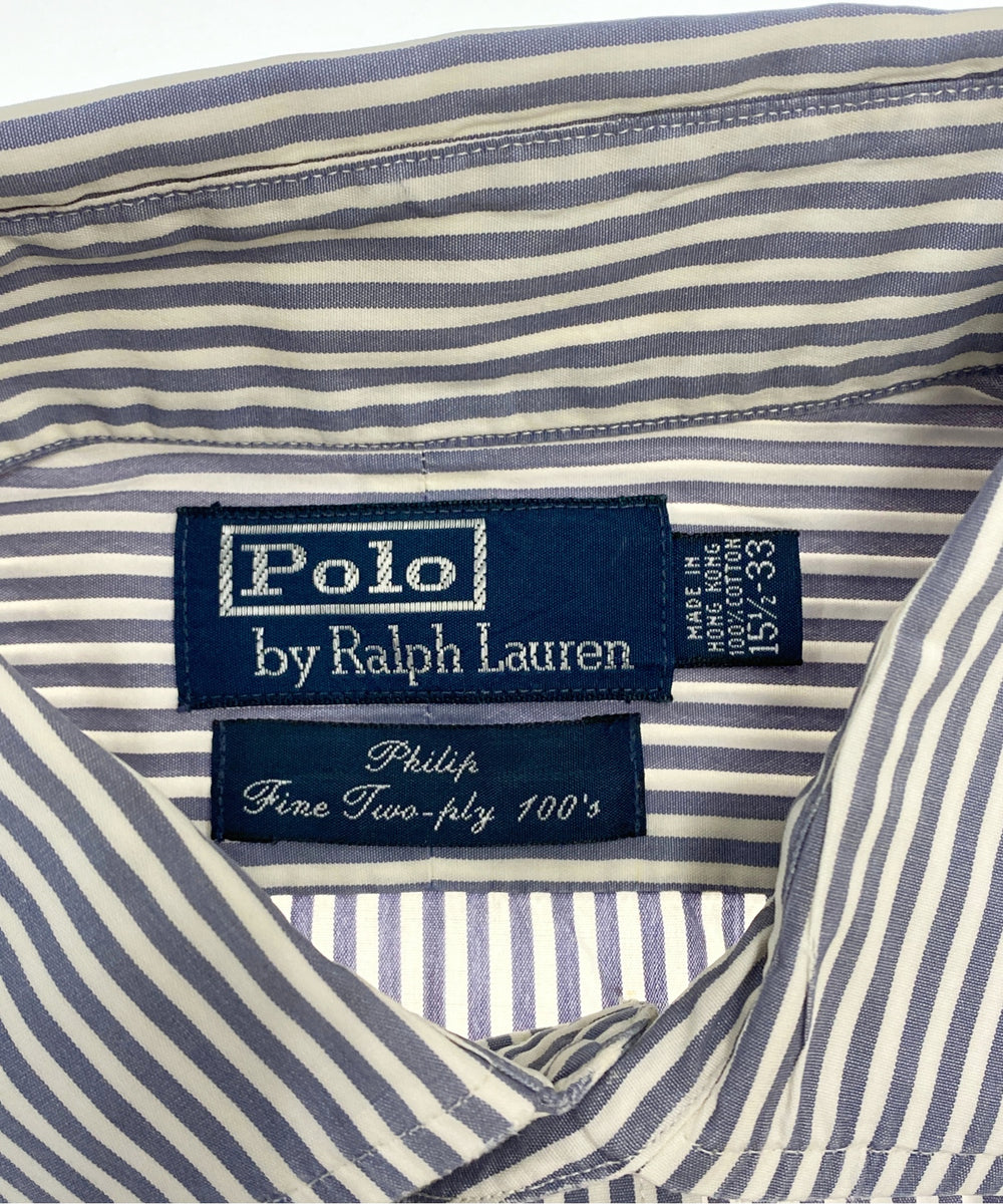Ralph Laurenストライプブランドシャツ