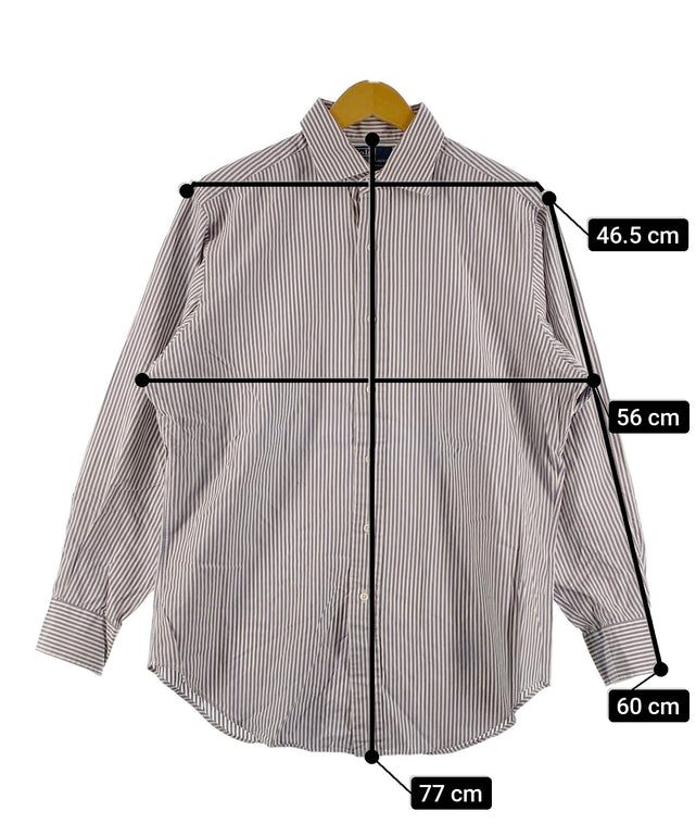 Ralph Laurenストライプブランドシャツ