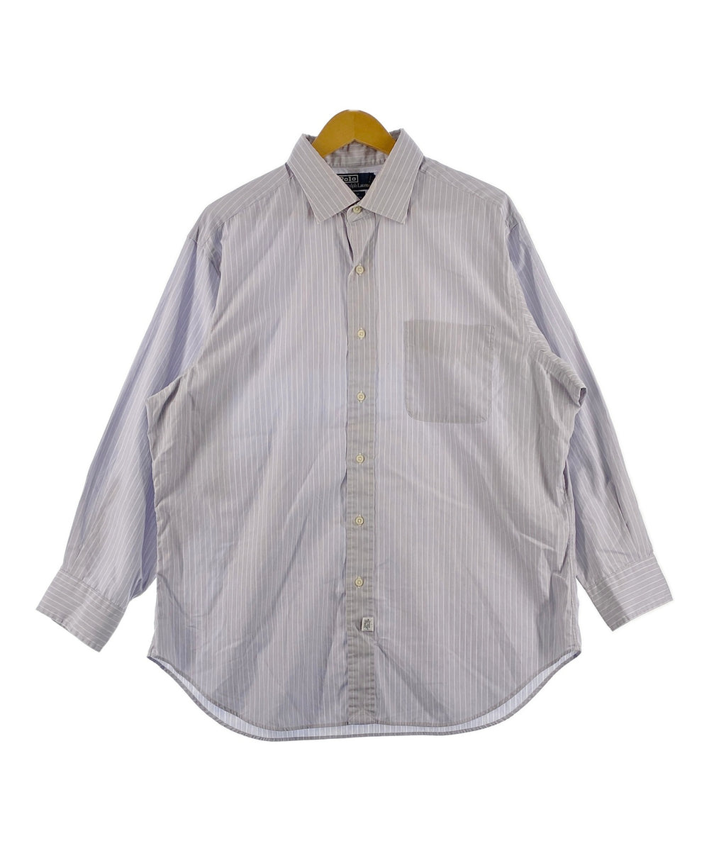 Ralph Laurenストライプブランドシャツ