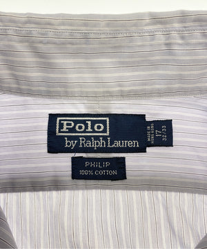 Ralph Laurenストライプブランドシャツ