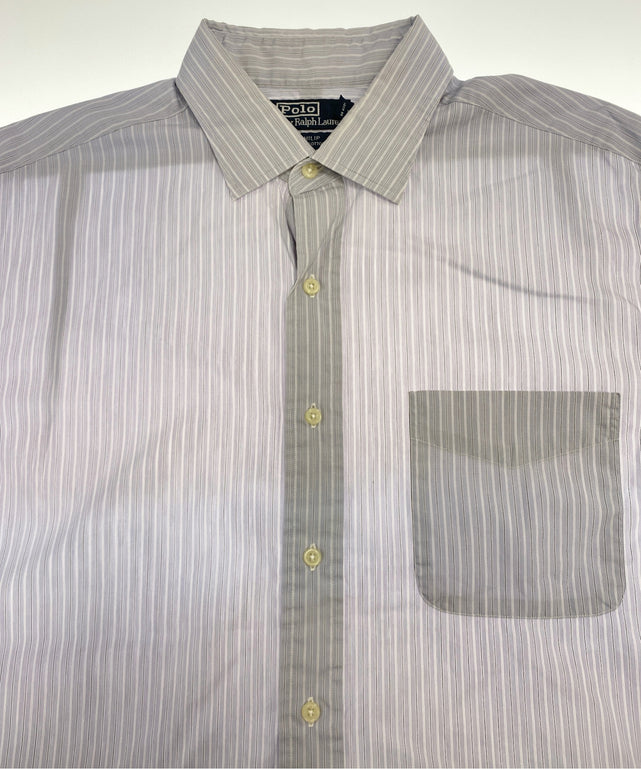 Ralph Laurenストライプブランドシャツ