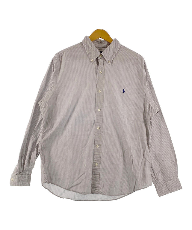 Ralph Laurenストライプブランドシャツ