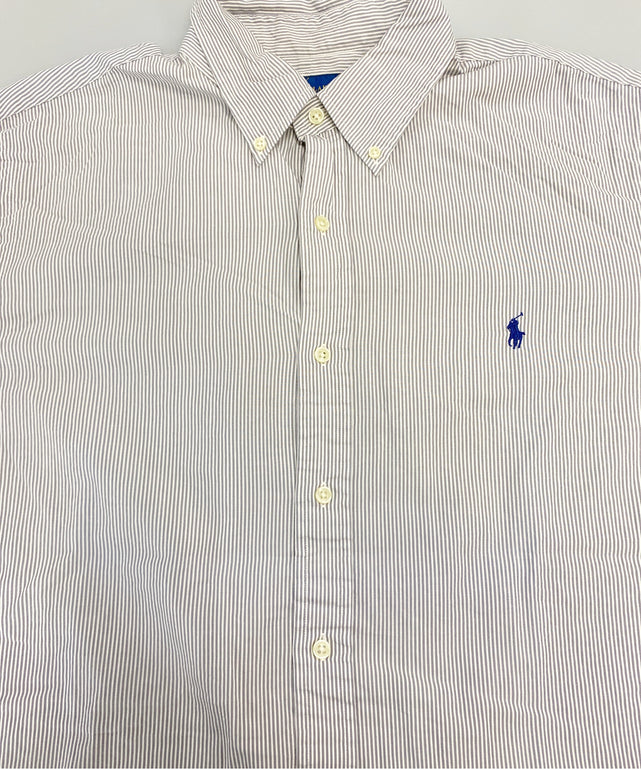 Ralph Laurenストライプブランドシャツ