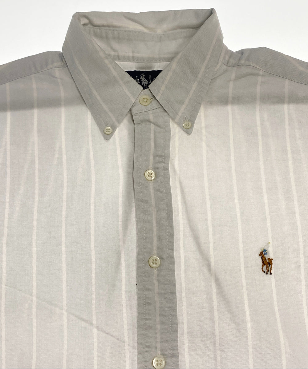 Ralph Laurenストライプブランドシャツ