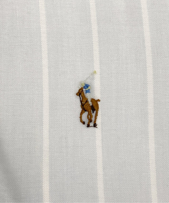 Ralph Laurenストライプブランドシャツ