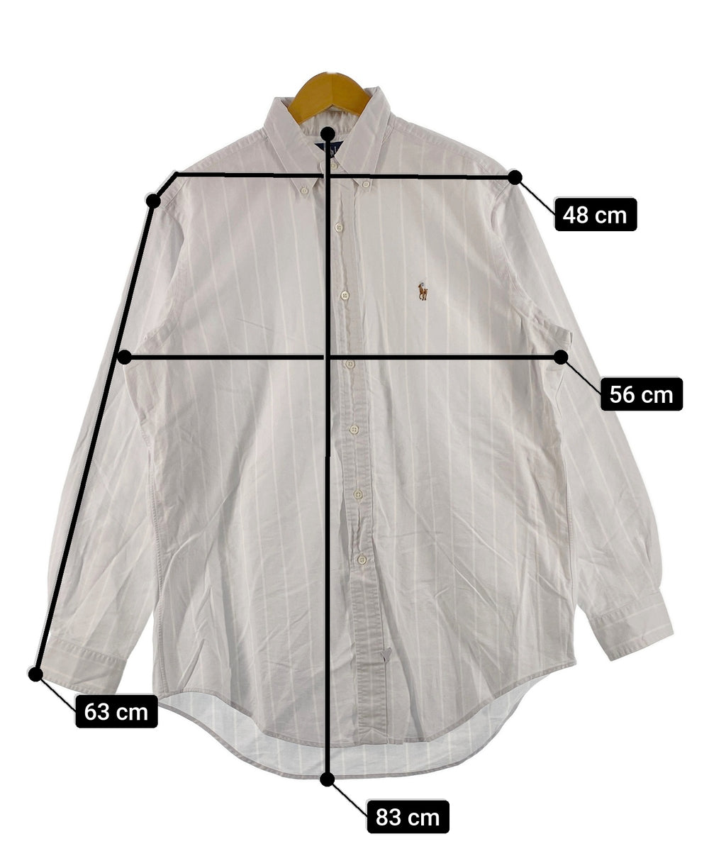 Ralph Laurenストライプブランドシャツ