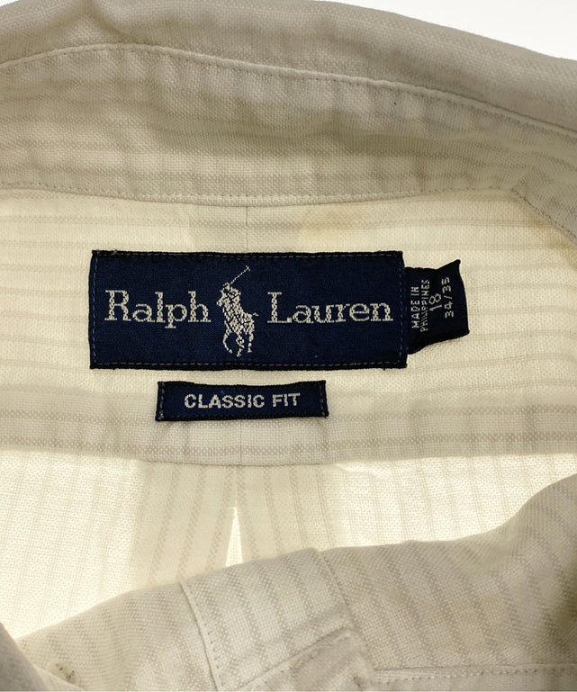 Ralph Laurenストライプブランドシャツ