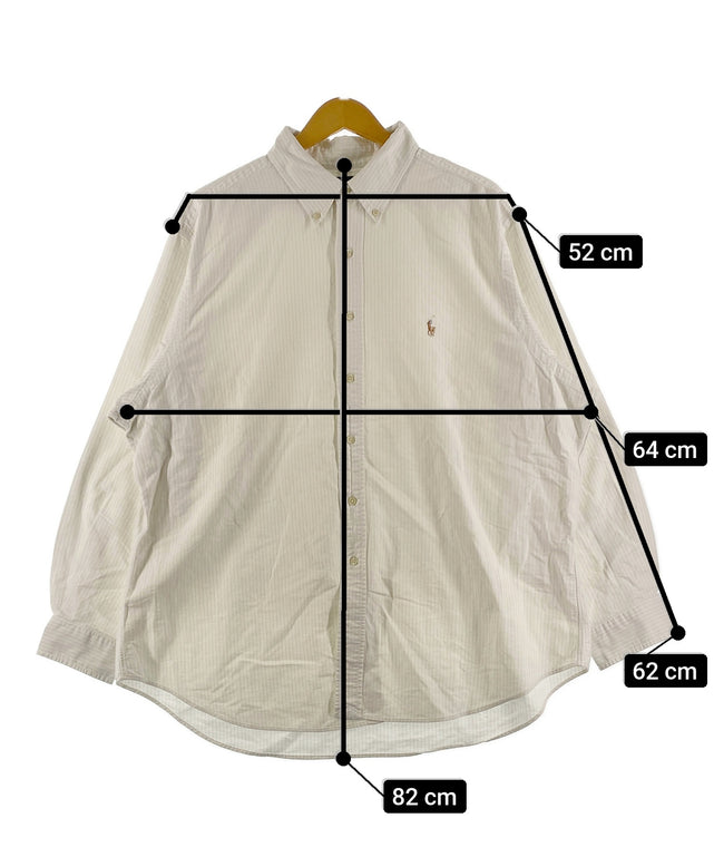 Ralph Laurenストライプブランドシャツ