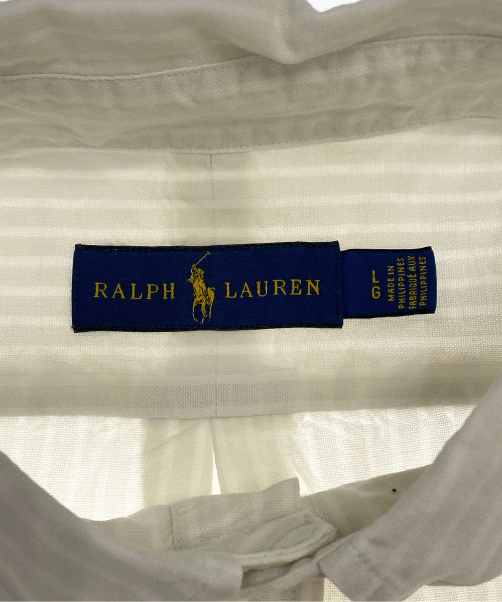 Ralph Laurenストライプブランドシャツ
