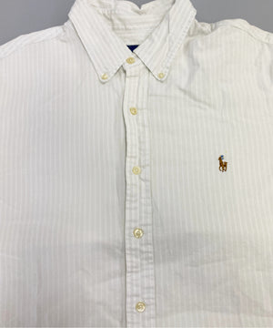 Ralph Laurenストライプブランドシャツ