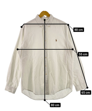 Ralph Laurenストライプブランドシャツ