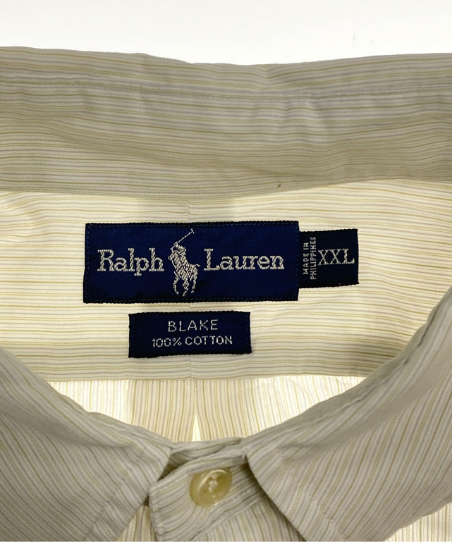 Ralph Laurenストライプブランドシャツ