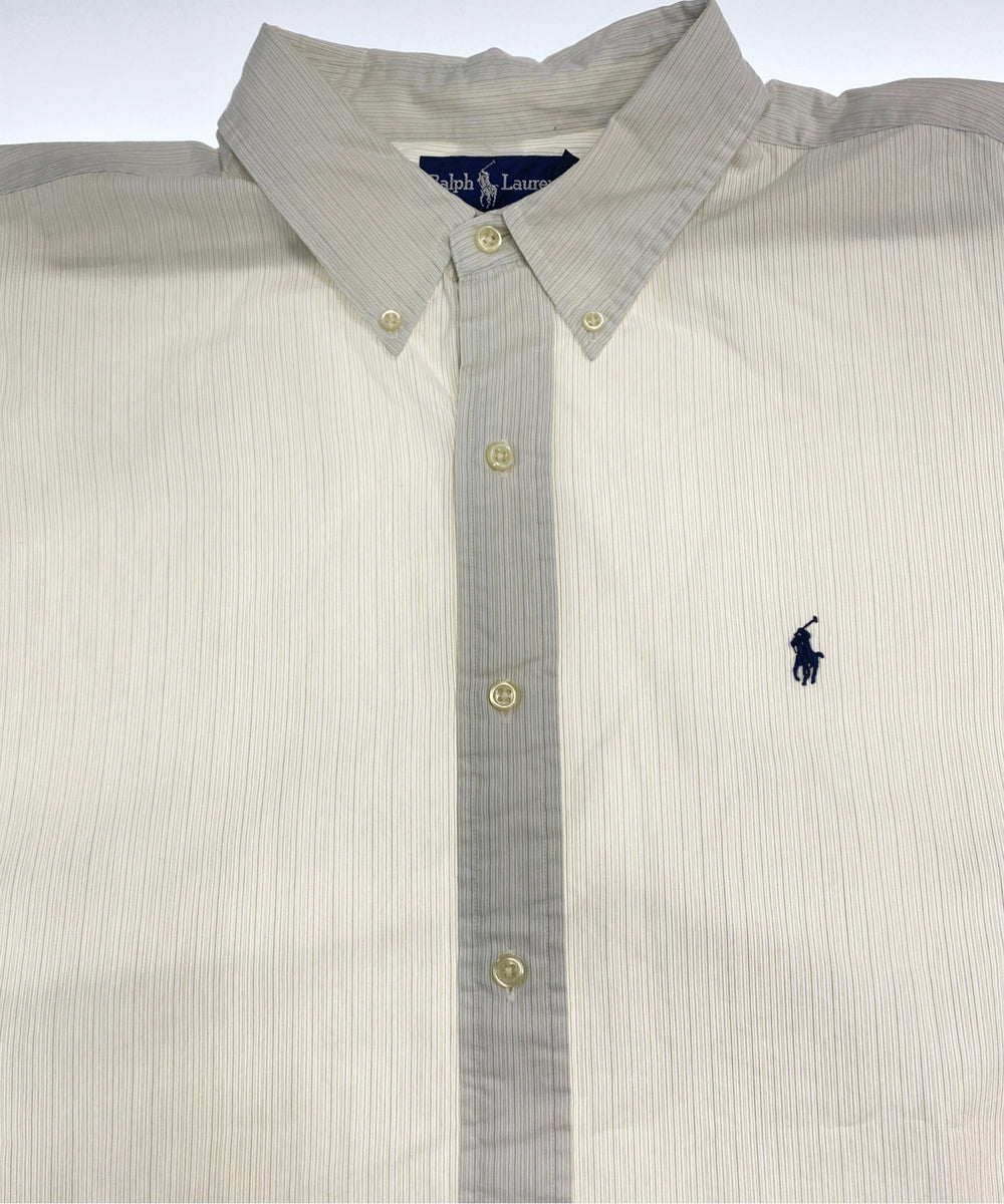 Ralph Laurenストライプブランドシャツ