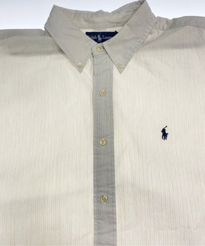 Ralph Laurenストライプブランドシャツ