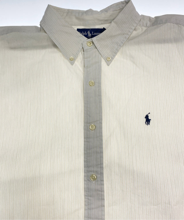 Ralph Laurenストライプブランドシャツ