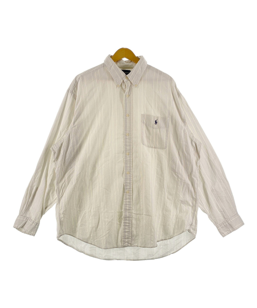 Ralph Laurenストライプブランドシャツ