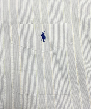 Ralph Laurenストライプブランドシャツ