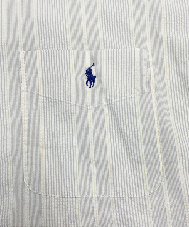 Ralph Laurenストライプブランドシャツ