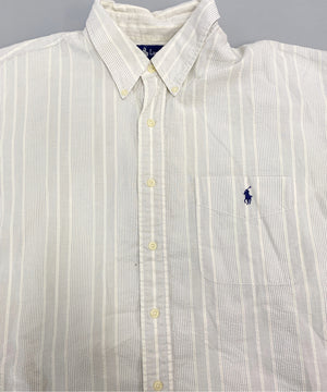 Ralph Laurenストライプブランドシャツ