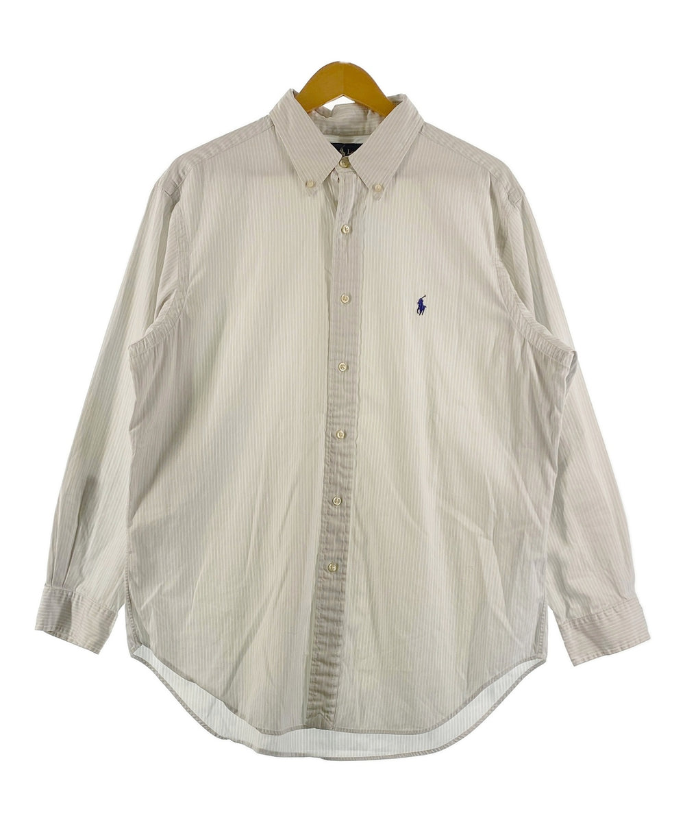 Ralph Laurenストライプブランドシャツ