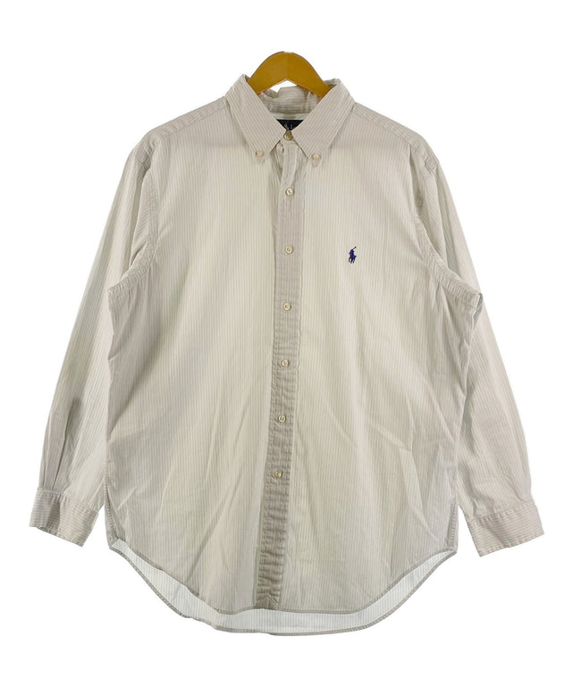Ralph Laurenストライプブランドシャツ