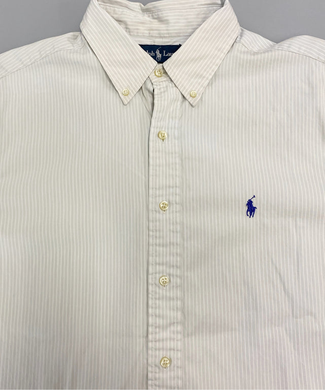 Ralph Laurenストライプブランドシャツ