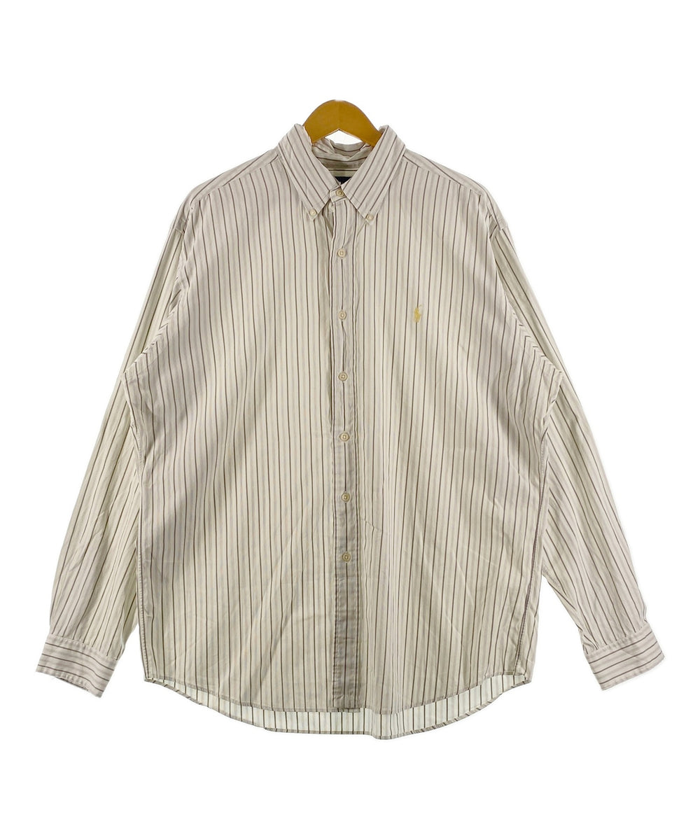 Ralph Laurenストライプブランドシャツ
