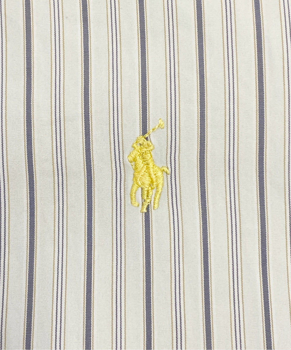 Ralph Laurenストライプブランドシャツ