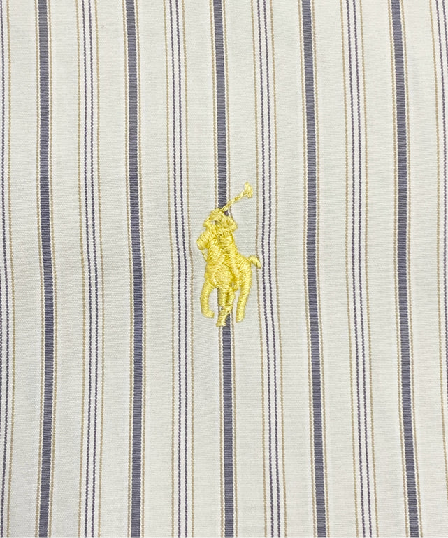 Ralph Laurenストライプブランドシャツ