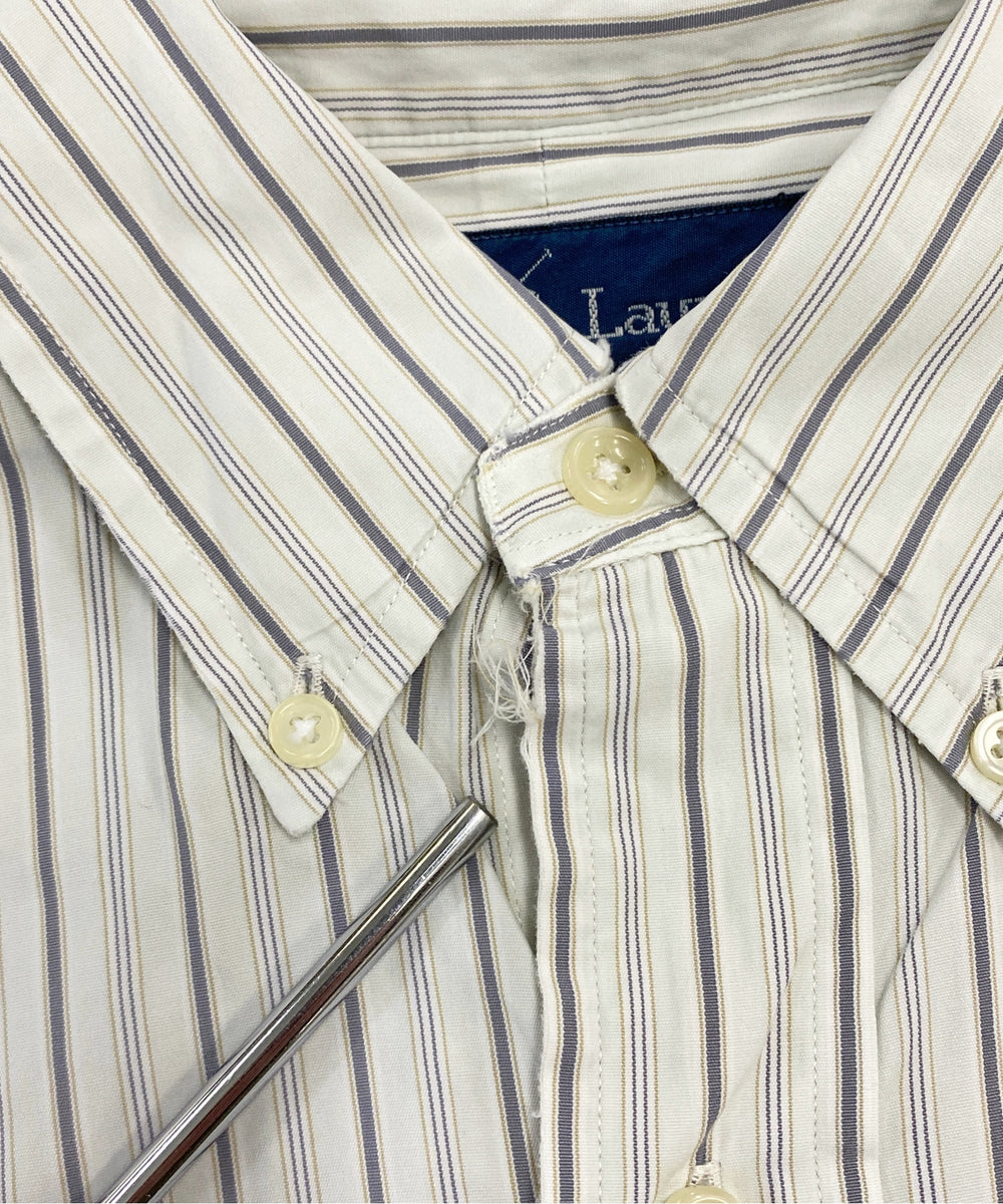 Ralph Laurenストライプブランドシャツ